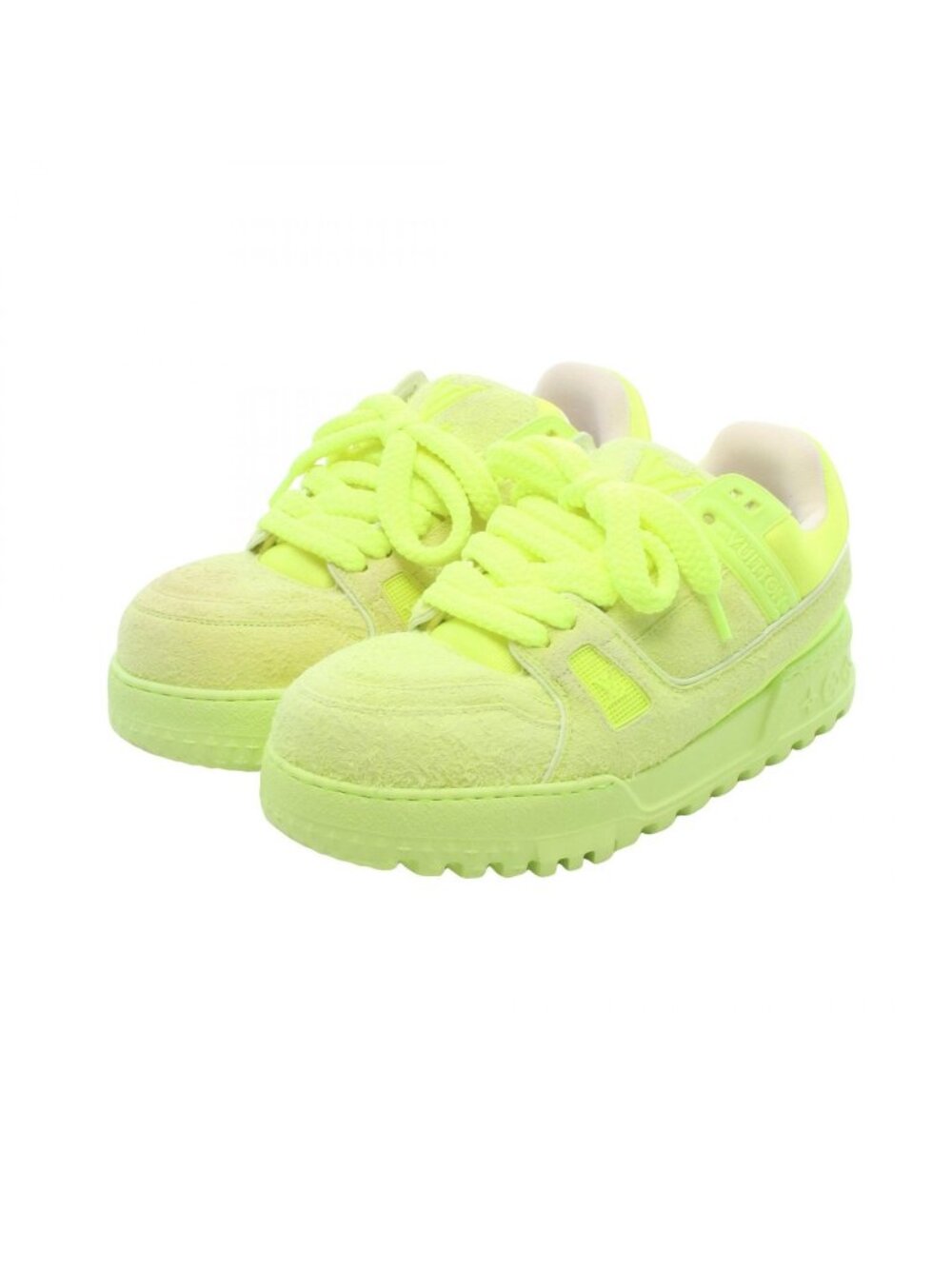 Louis Vuitton Sneakers LV Trainers Maxi Line Jaune